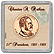 Edgar Marcus & Co Snap-Tite Coin Display - Chester A Arthur THUMBNAIL