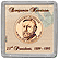 Edgar Marcus & Co Snap-Tite Coin Display - Benjamin Harrison THUMBNAIL