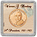 Edgar Marcus & Co Snap-Tite Coin Display - Warren Harding THUMBNAIL