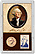 Edgar Marcus & Co Snap-Tite Commemorative Display - George Washington Presidential Dollar & Stamp THUMBNAIL