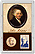 Edgar Marcus & Co Snap-Tite Commemorative Coin Display - John Adams Presidential Dollar & Stamp THUMBNAIL