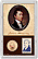 Edgar Marcus & Co Snap-Tite Commemorative Coin Display - James Monroe Presidential Dollar & Stamp THUMBNAIL