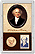 Edgar Marcus & Co Snap-Tite Commemorative Coin Display - Martin Van Buren Presidential Dollar, Stamp THUMBNAIL