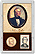 Edgar Marcus & Co Snap-Tite Commemorative Coin Display - John Tyler Presidential Dollar & Stamp THUMBNAIL