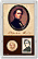 Edgar Marcus & Co Snap-Tite Commemorative Coin Display - Franklin Pierce Presidential Dollar & Stamp THUMBNAIL