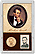 Edgar Marcus & Co Snap-Tite Commemorative Coin Display - Abraham Lincoln Presidential Dollar & Stamp THUMBNAIL