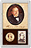Edgar Marcus & Co Snap-Tite Display - Grover Cleveland Presidential Dollar & Stamp, 2nd Term THUMBNAIL