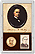 Edgar Marcus & Co Snap-Tite Commemorative Coin Display - William McKinley Presidential Dollar, Stamp THUMBNAIL