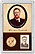 Edgar Marcus & Co Snap-Tite Commemorative Display - Theodore Roosevelt Presidential Dollar & Stamp THUMBNAIL