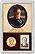 Edgar Marcus & Co Snap-Tite Commemorative Display - William Howard Taft Presidential Dollar & Stamp THUMBNAIL