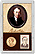 Edgar Marcus & Co Snap-Tite Commemorative Coin Display - Woodrow Wilson Presidential Dollar & Stamp THUMBNAIL