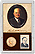 Edgar Marcus & Co Snap-Tite Commemorative Coin Display - Herbert Hoover Presidential Dollar & Stamp THUMBNAIL