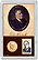 Edgar Marcus & Co Snap-Tite Commemorative Display - Franklin Roosevelt Presidential Dollar & Stamp THUMBNAIL