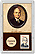 Edgar Marcus & Co Snap-Tite Commemorative Coin Display - Harry S Truman Presidential Dollar & Stamp THUMBNAIL