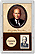 Edgar Marcus & Co Snap-Tite Commemorative Display - Dwight D. Eisenhower Presidential Dollar & Stamp THUMBNAIL