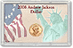 Edgar Marcus & Co Snap-Tite Commemorative Coin Display - Andrew Jackson Presidential Dollar THUMBNAIL