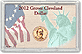 Edgar Marcus & Co Snap-Tite Commemorative Coin Display - Grover Cleveland Presidential Dollar THUMBNAIL