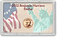 Edgar Marcus & Co Snap-Tite Commemorative Coin Display - Benjamin Harrison Presidential Dollar THUMBNAIL