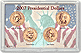 Edgar Marcus & Co Snap-Tite Commemorative Coin Display - Presidential Dollars 2007 THUMBNAIL
