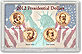 Edgar Marcus & Co Snap-Tite Commemorative Coin Display - Presidential Dollars 2012 THUMBNAIL