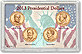 Edgar Marcus & Co Snap-Tite Commemorative Coin Display - Presidential Dollars 2013 THUMBNAIL