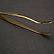 Showgard Tongs, Angled Tip, Gold Plated THUMBNAIL