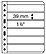 Lighthouse Vario Plastic Pockets, 6-way division, black film THUMBNAIL