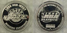 Utah Jazz - 1998 Mid-West Division Champions' Art Bar. THUMBNAIL