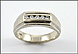 Diamond Band in 14K White Gold THUMBNAIL