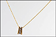 Diamond Ladder Pendant in 10K Yellow Gold THUMBNAIL