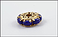 Lapis Slide Charm in 14K Yellow Gold THUMBNAIL