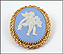 Wedgwood Cherub Pin or Pendant in Gold Filled THUMBNAIL