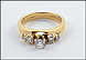 Diamond Wedding Set in 14K Yellow Gold THUMBNAIL
