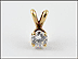 Diamond Pendant in 14K Yellow Gold THUMBNAIL