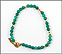 Chrysoberyl Bead Bracelet in 14K Yellow Gold THUMBNAIL