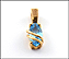 Topaz Pendant in 14K Yellow Gold THUMBNAIL