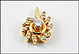 Multi Diamond Pendant in Yellow Gold THUMBNAIL