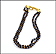 Multi Onyx Bead Bracelet in 18K Yellow Gold THUMBNAIL