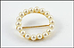 Multi Pearl Circlet Pin in 14K Yellow Gold THUMBNAIL