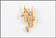 Multi Diamond Pendant in Yellow Gold THUMBNAIL