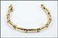 Diamond Bracelet in 14K Yellow and White Gold THUMBNAIL