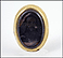 Civil War 1860-65 Locket with Sealed-In Photo in Yellow Gold THUMBNAIL