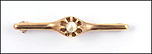 1870s Pearl Bar Pin in Yellow Gold THUMBNAIL