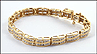 Diamond Tennis Bracelet in 14K Yellow Gold THUMBNAIL