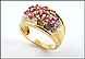 Pink Tourmaline Ring in 14K Yellow Gold THUMBNAIL