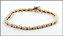 Channel Set Diamond Bracelet in 14K Yellow Gold THUMBNAIL
