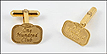 One Hundred Club Cufflinks in 14K Yellow Gold THUMBNAIL