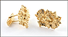 Nugget Cufflinks in 14K Yellow Gold THUMBNAIL
