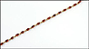 Oval Garnet Link Bracelet in 10K Yellow Gold THUMBNAIL