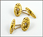 1910-20 Diamond Cufflinks in Yellow Gold THUMBNAIL